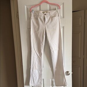 Joe's Jeans Women's Off-White Flare Jeans